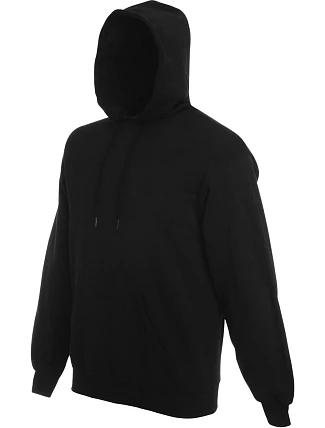 Fruit of the Loom Classic Hooded Sweat Mikina s kapucí 16.2208 black