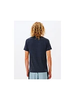 RIP CURL Vaporcool Seamless Tee černá RIP CURL Vaporcool Seamless Tee černá