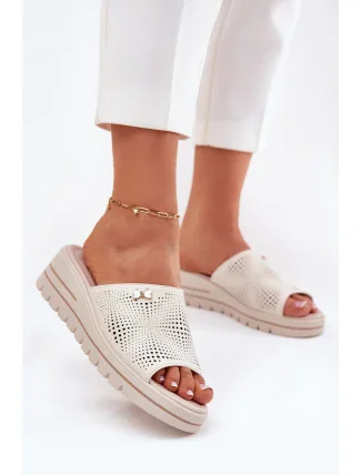 Pantofle model 213040 Step in style Pantofle model 213040 Step in style