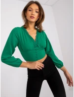 Halenka DHJ BZ 15672.40 zelených Halenka DHJ BZ 15672.40 zelených