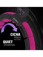 HHM16 HULA HOP ČERNÁ/RŮŽOVÁ S MAGNETY A ZÁVAŽÍM + POČÍTADLO HMS HHM16 HULA HOP ČERNÁ/RŮŽOVÁ S MAGNETY A ZÁVAŽÍM + POČÍTADLO HMS