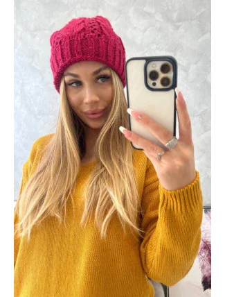 Motýlí čepice 2 K236 fuchsiová Motýlí čepice 2 K236 fuchsiová