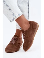 Barefoot tenisky z přírodního semiše Zazoo N1422 hnědé Barefoot tenisky z přírodního semiše Zazoo N1422 hnědé