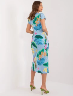 Šaty DHJ SK 17302K 1.69 světle modrá