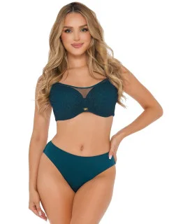 Dámské dvoudílné plavky  Honolulu 2 S940V1HN2 tm. zelené - Self