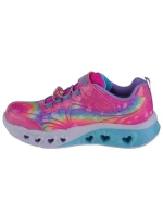 Skechers Flutter Heart Lights-Groovy Swirl 303253L-HPLV Pink 28 Skechers Flutter Heart Lights-Groovy Swirl 303253L-HPLV Pink 28