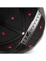 Beechfield B 610C 5 panelová Snapback kontrastní kšiltovka 53.610C black/grey