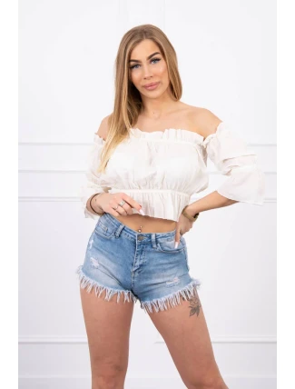 Španělská halenka ecru Španělská halenka ecru