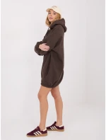 Mikina WT BL A1461.13P tmavě hnědá