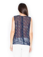 Dámská halenka K139 granat - KATRUS Dámská halenka K139 granat - KATRUS