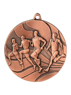 Bronzová medaile - běh - ocelová medaile