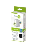 MOSKYTIÉRA NA OKNO 100X100 ČERNÝ POLYESTER + PÁSEK NA SUCHÝ ZIP