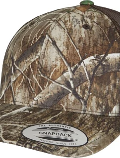 Flexfit 6606RC 6 panelová Trucker kšiltovka "Realtree Camo" 55.06RC camo tree/edge
