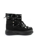 Lee Cooper dámská sportovní obuv zimní trekingová zateplená lakovaná dámské