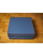 SKLÁDACÍ GYMNASTICKÁ MATRACE ŠEDÁ 180CM BENCHK