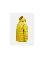 Pánská péřová bunda PEAK PERFORMANCE M Helium Down Hood Jacket, žlutá Pánská péřová bunda PEAK PERFORMANCE M Helium Down Hood Jacket, žlutá