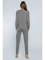 Italská móda Accent long length sp. barva:medium melange