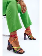 Módní sandály na vysokém podpatku Vícebarevné Josette