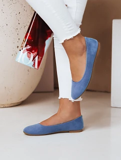 Dámské semišové baleríny  ZY0671 - Seastar