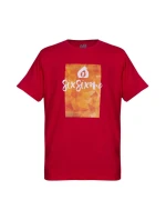 661 Tričko SCRIPT červené L