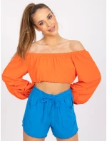 Šortky D73761M61531KA modré Šortky D73761M61531KA modré