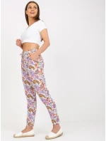 Kalhoty D73771M61869M světle fialové Kalhoty D73771M61869M světle fialové