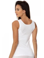 Dámská košilka 00510A white - BRUBECK Dámská košilka 00510A white - BRUBECK