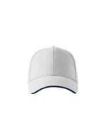 Unisex čepice Sandwich 6P (bílá) Unisex čepice Sandwich 6P (bílá)