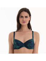 Style Luna Top Bikini - horní díl 8829-1 modro-zelená - RosaFaia