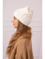 Dámská čepice Liliana K375 ecru Dámská čepice Liliana K375 ecru