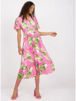 Šaty DHJ SK 11331 2.32 růžová Šaty DHJ SK 11331 2.32 růžová