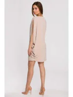 S262 Vrstvené šaty - béžové S262 Vrstvené šaty - béžové