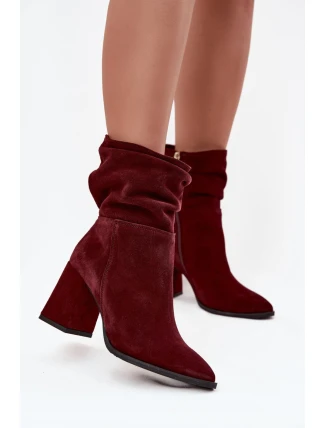 Boty na podpatku  model 220194 Step in style