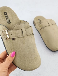 Big Star W semišové žabky SS274738 INT2156B