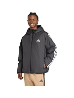 Pánská bunda adidas Essentials Climawarm 3-Stripes Insulated Hooded Jacket black JM4042 pánské oblečení