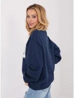 WT BL mikina A1267 1.66 tmavě modrá