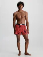 Pánské trenýrky 000NB3411A GNP červené s potiskem - Calvin Klein Pánské trenýrky 000NB3411A GNP červené s potiskem - Calvin Klein