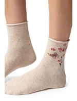 Dámské vzorované ponožky 099