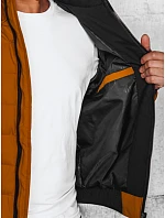 FashionStreet pánská prošívaná velbloudí bunda TX4650