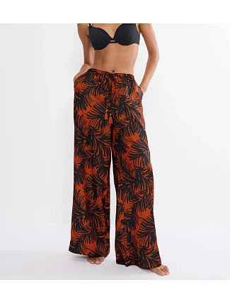 SUMMER SATIN - Lehoučké saténové kalhoty se širokými nohavicemi Triumph SUMMER SATIN - Lehoučké saténové kalhoty se širokými nohavicemi Triumph
