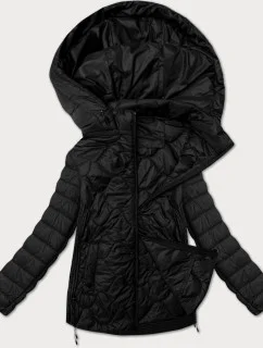 Černá dámská prošívaná bunda J Style (16M9269-392)