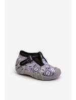 Pohodlné dětské pantofle BEFADO 110N488 Šedé Pohodlné dětské pantofle BEFADO 110N488 Šedé