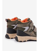 Zateplené Sněhové Boty Dětské Big Star OO374129 Khaki