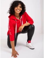 Mikina RV BL 6796.86 červená