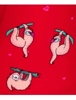 Pánské trenýrky ATLANTIC 2Pack - červená/tmavě modrá