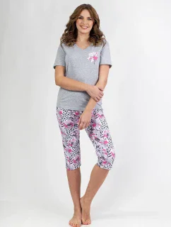 Pyžamo Regina 698 cr/r M-XL W25 dámské