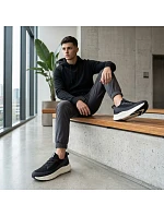 Dámské sportovní polobotky na platformě černé Kobbo Vinceza 102421 Dámské sportovní polobotky na platformě černé Kobbo Vinceza 102421