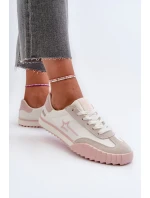 Nízké dámské tenisky Big Star NN274868 růžové