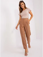 Kalhoty TW SP OB067.41P světle hnědé Kalhoty TW SP OB067.41P světle hnědé