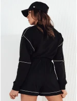 Dámský teplákový komplet PULGAR black FashionStreet AY1010 Dámský teplákový komplet PULGAR black FashionStreet AY1010